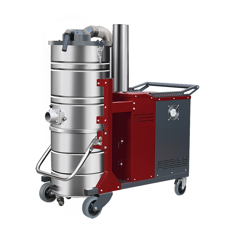 三亚坦洁380V 双桶手动反吹工业吸尘器X8系列
